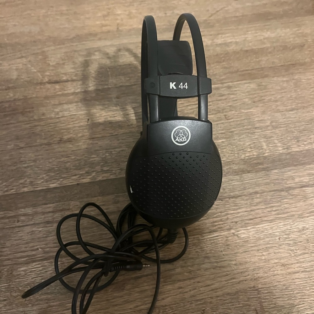 AKG Acoustics K44 Black Over-Ear Headphones